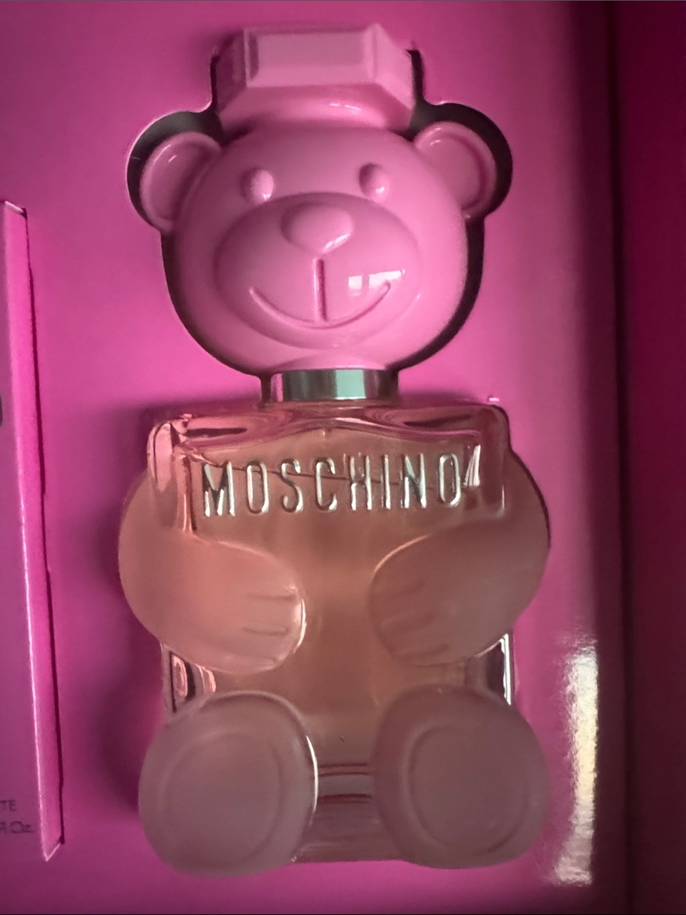 Moschino Pink Toy 2 Bubble Gum 3 Piece Gift Set New - Picture 8 of 8